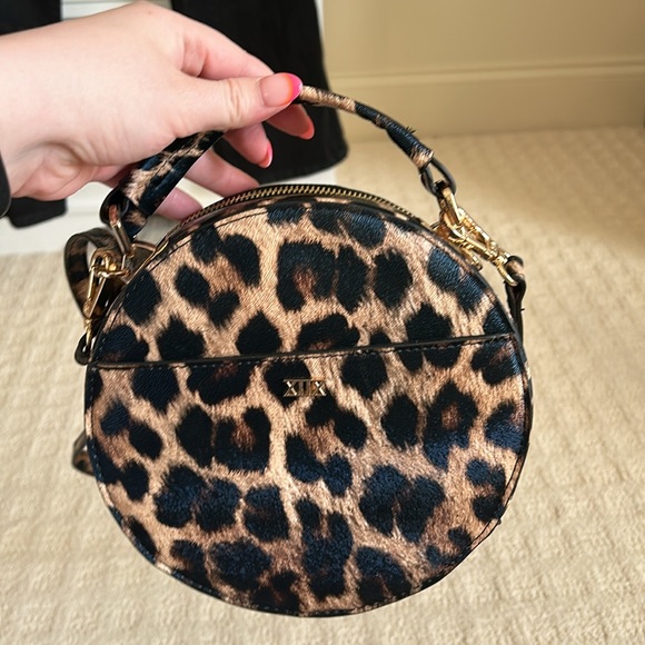 Collection XIIX Handbags - Cheetah Print Circle Purse